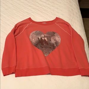 Wildfox Disco Heart Sweatshirt